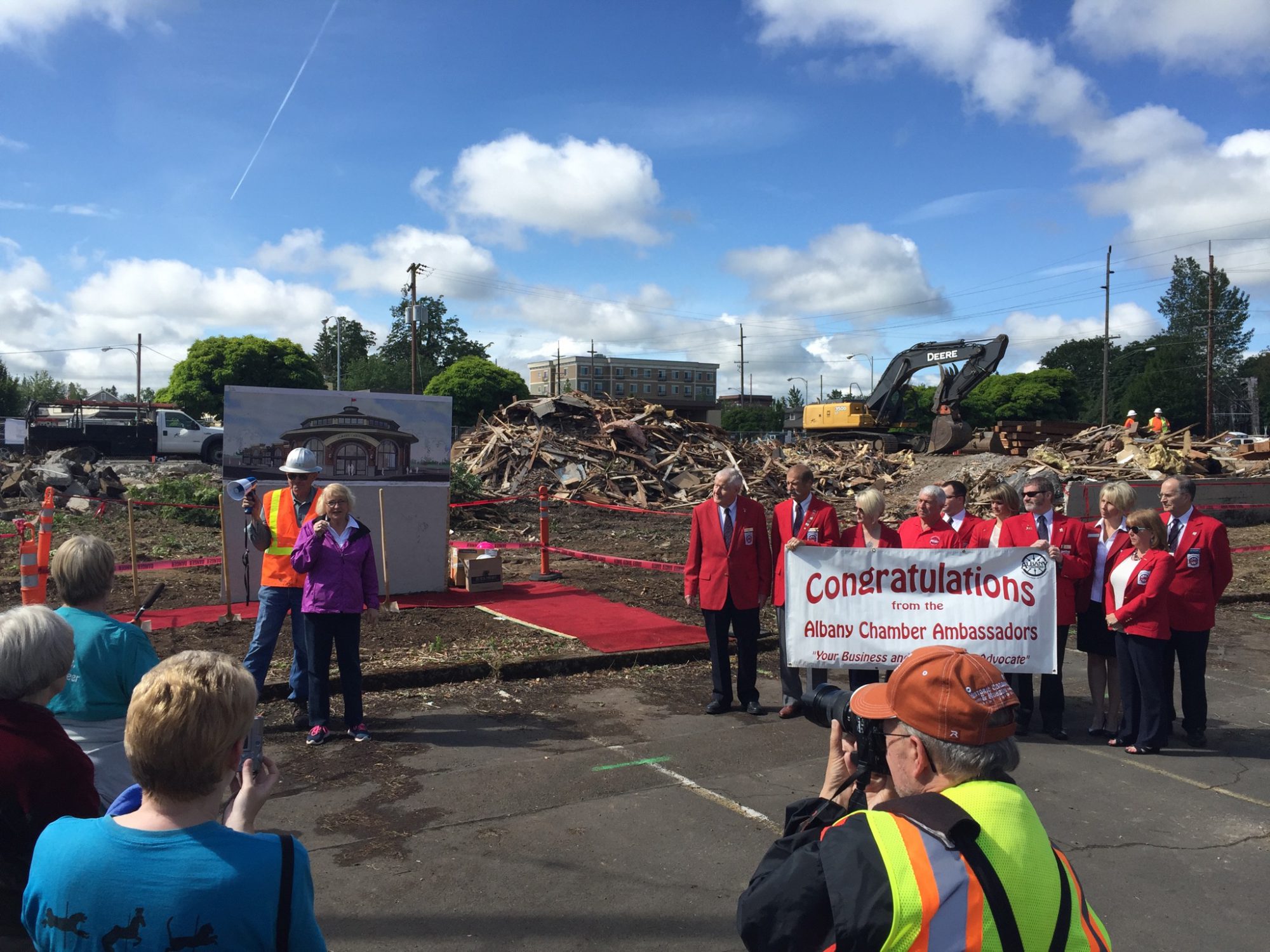 Albany Carousel Ground Breaking