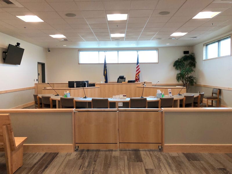 project 04416 Marion County Juvenile Courts Addition 02 interior